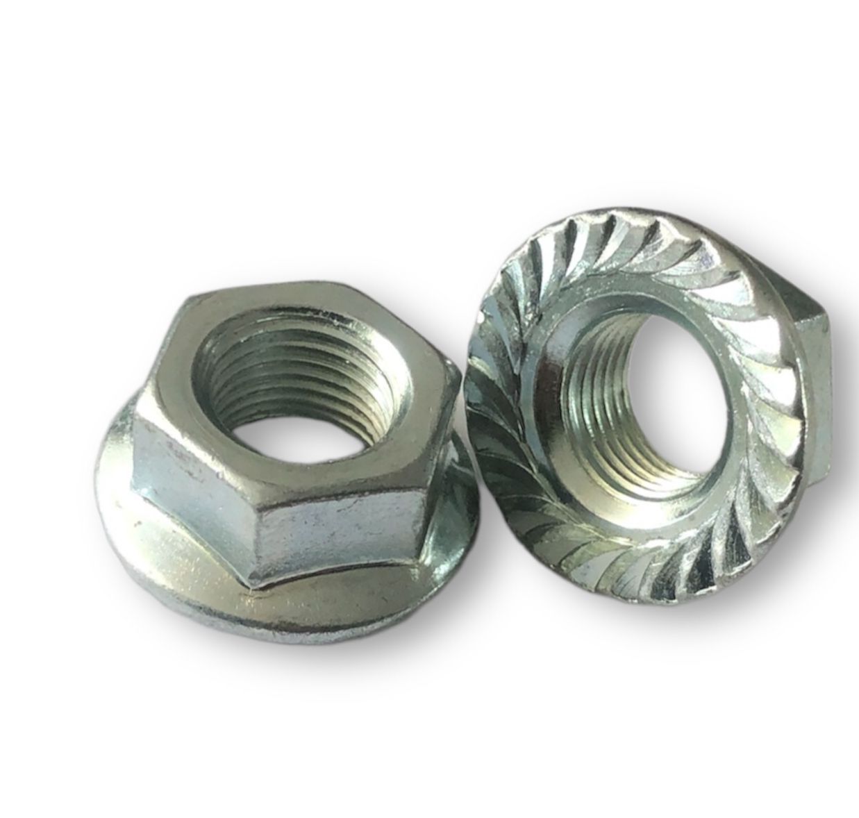 Tuerca Flange Hexagonal Aserrada Clase 6